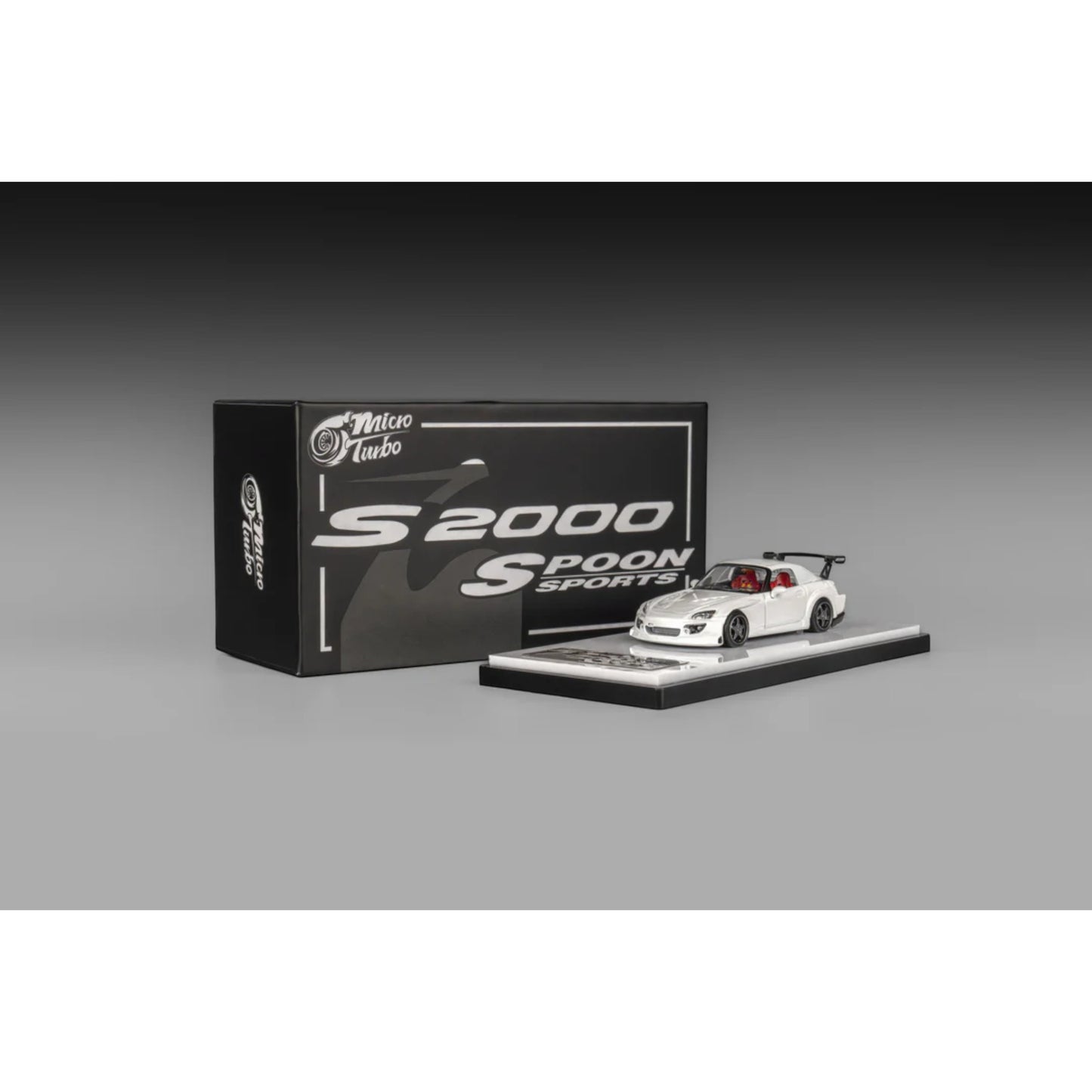 Micro Turbo - Spoon Sports S2000, Grand Prix white - MT6408C1