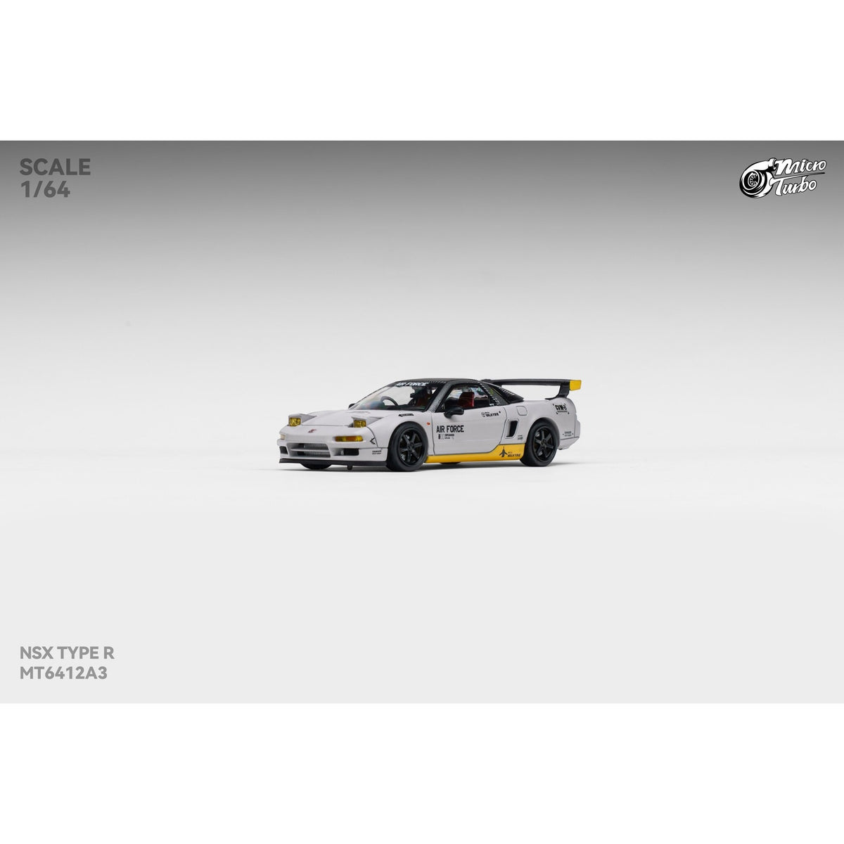 MicroTurbo - Pre-Order - Custom NSX-R NA1, Air Force - MT6412A3
