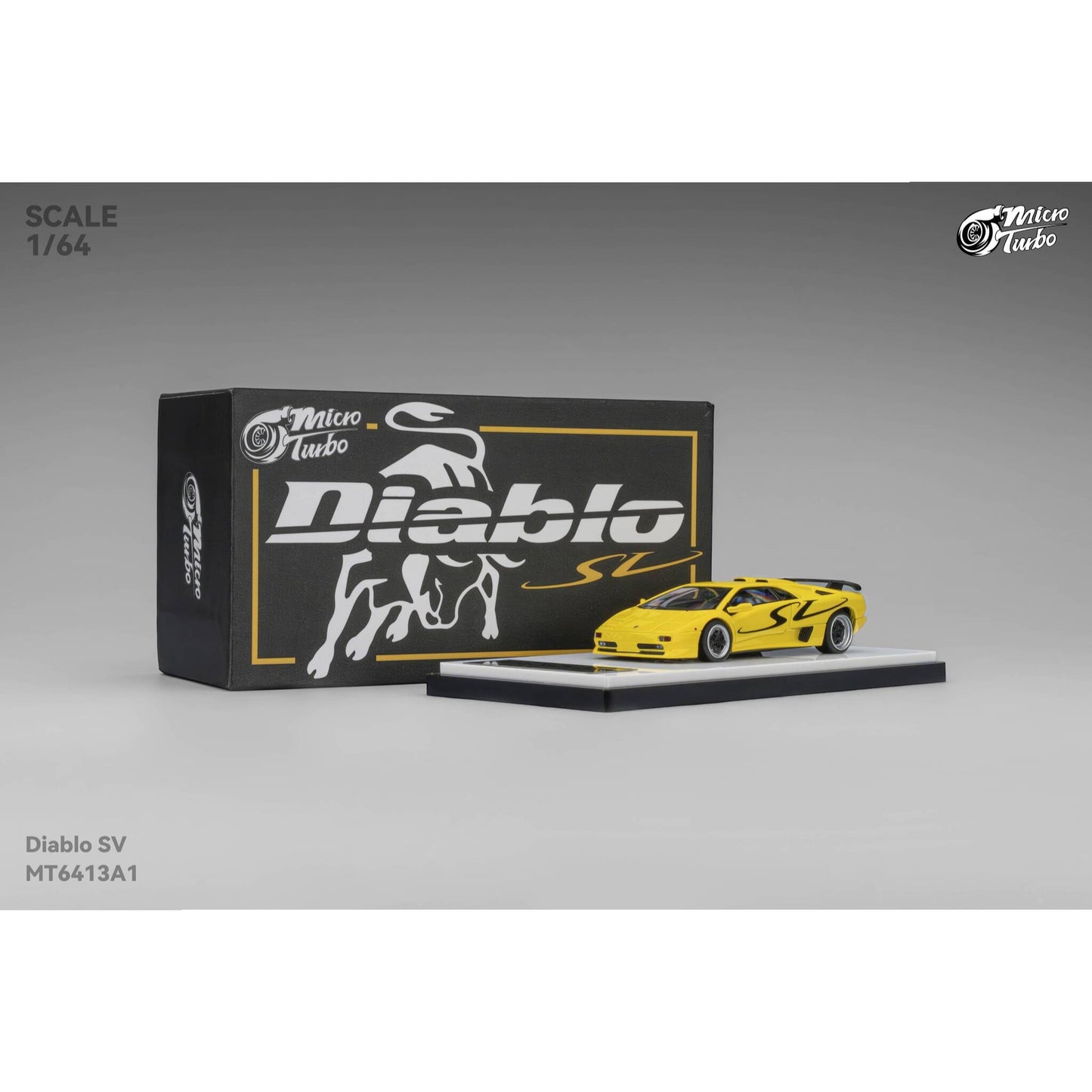 MicroTurbo - Custom Diablo SV, Metallic Yellow - MT6413A1