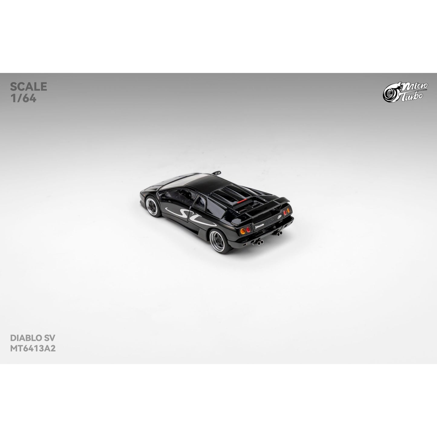 MicroTurbo - Pre-Order - Custom Diablo SV, Metallic Black - MT6413A2