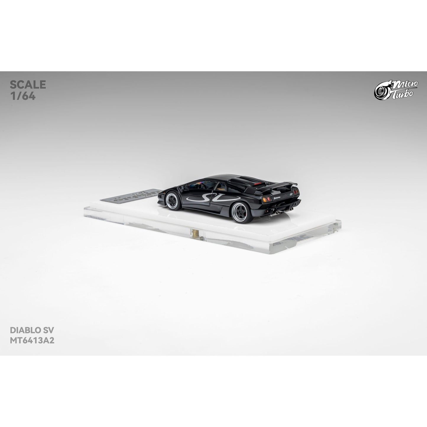 MicroTurbo - Pre-Order - Custom Diablo SV, Metallic Black - MT6413A2