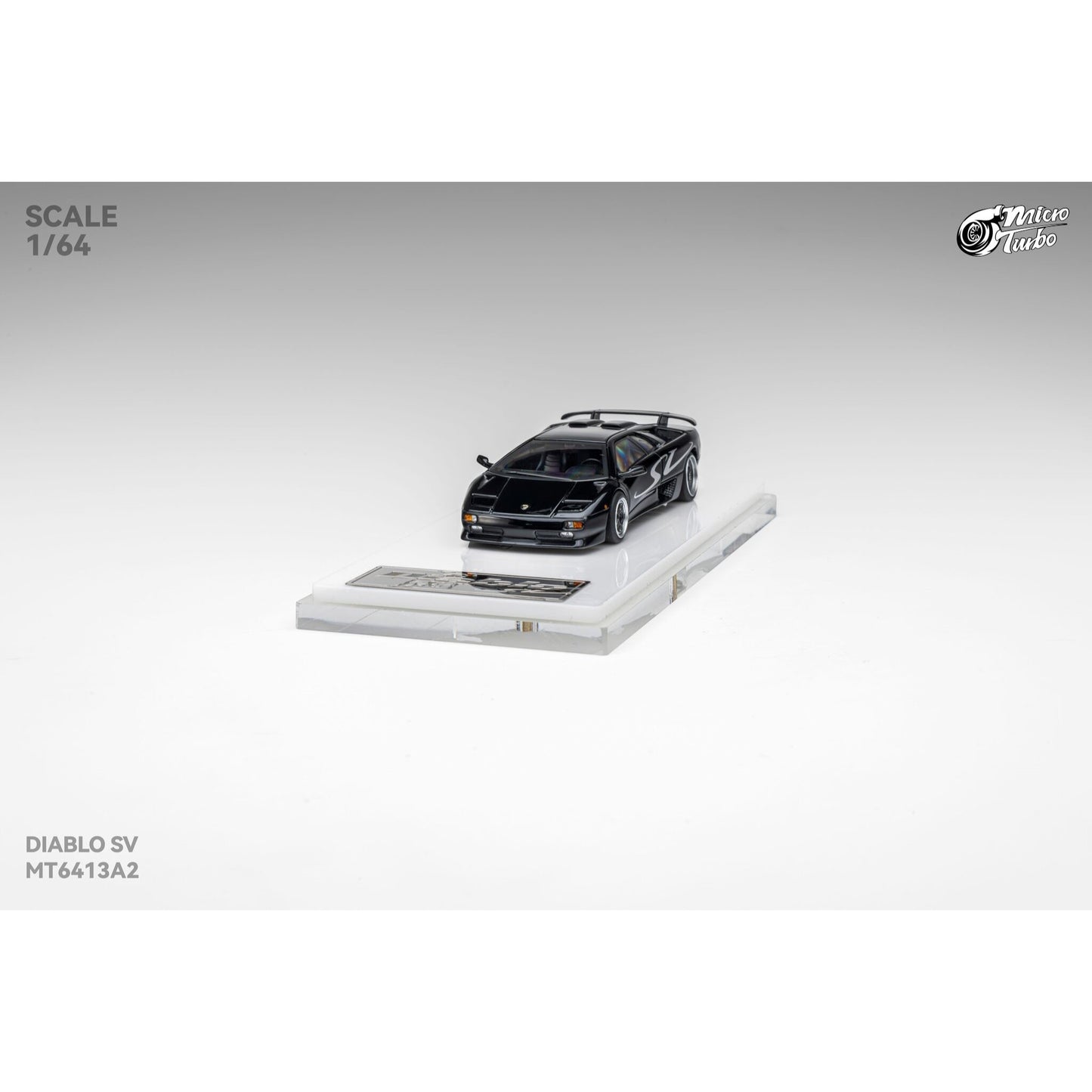 MicroTurbo - Pre-Order - Custom Diablo SV, Metallic Black - MT6413A2