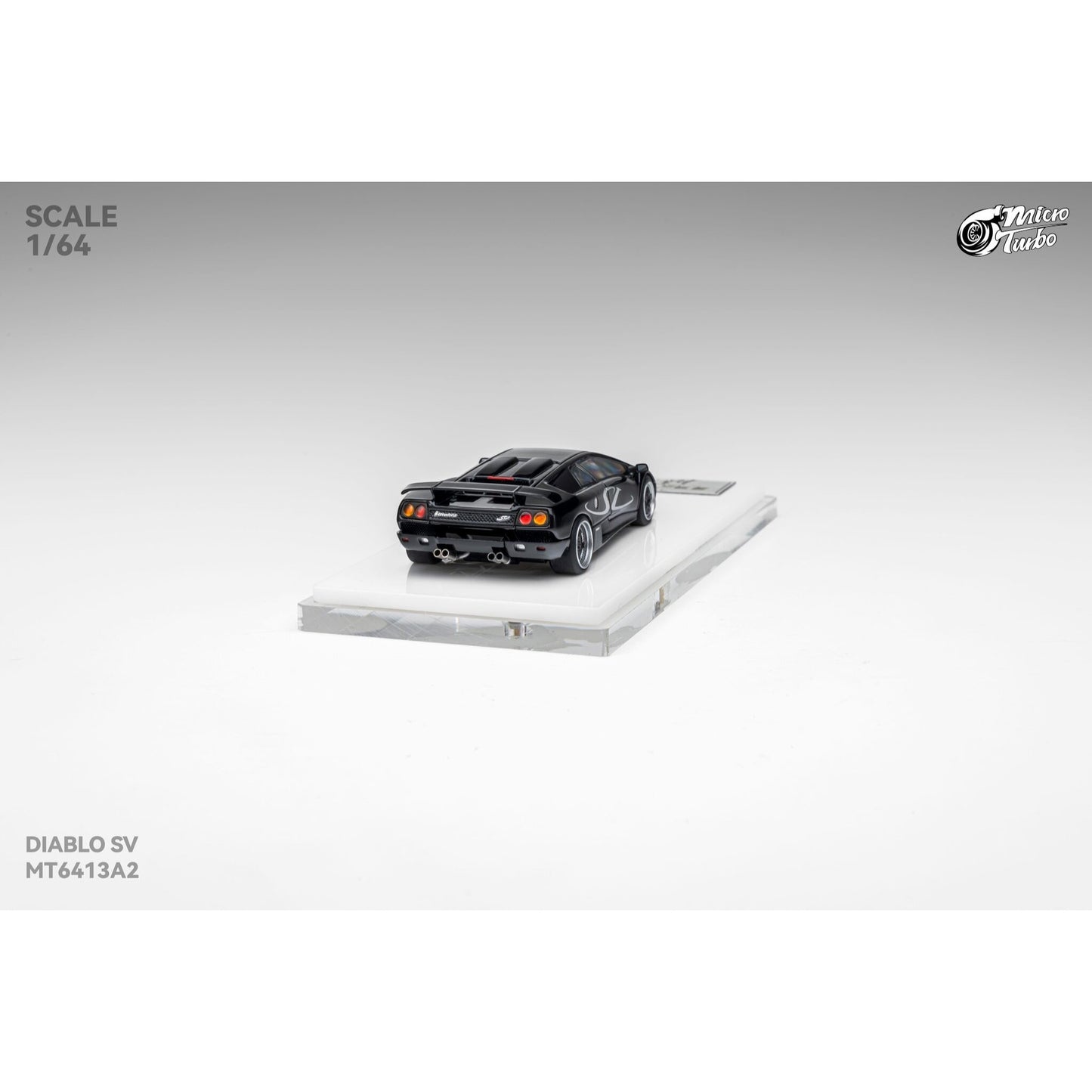 MicroTurbo - Pre-Order - Custom Diablo SV, Metallic Black - MT6413A2