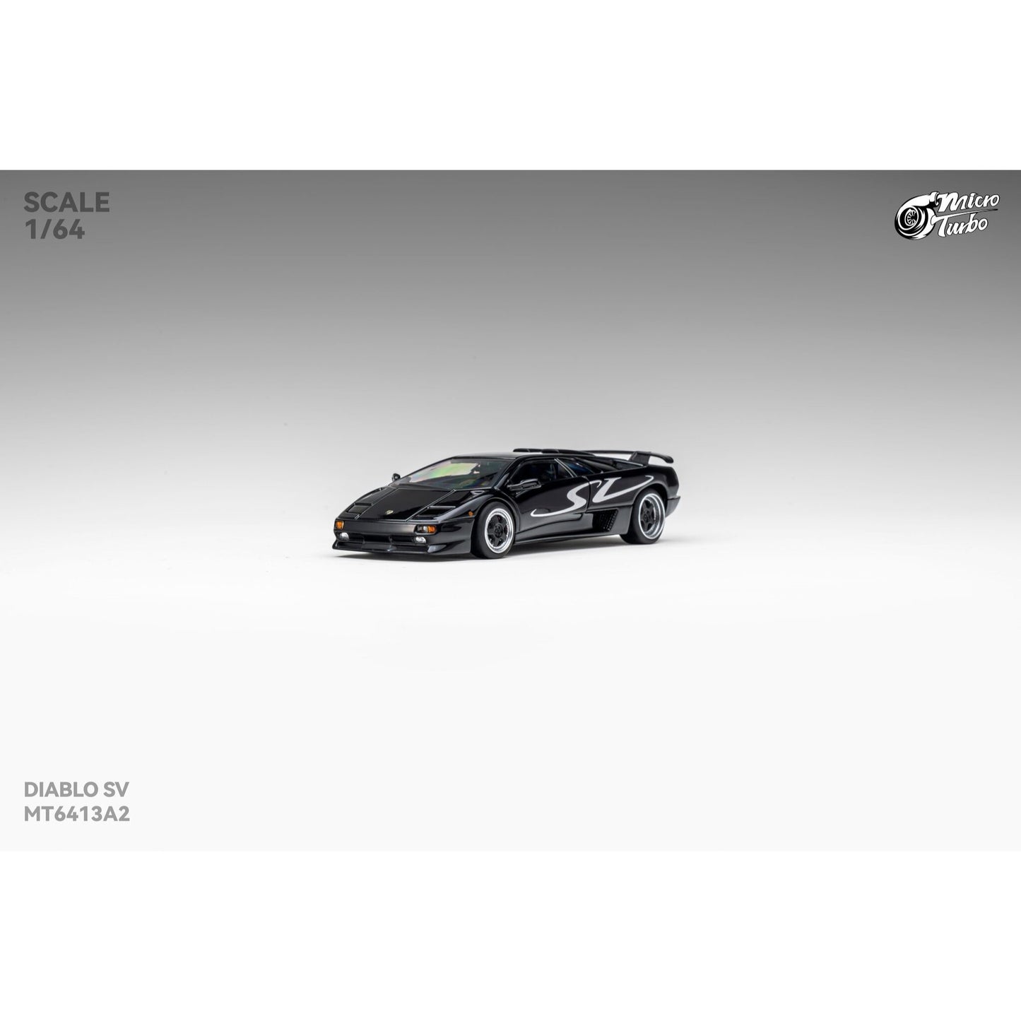 MicroTurbo - Pre-Order - Custom Diablo SV, Metallic Black - MT6413A2