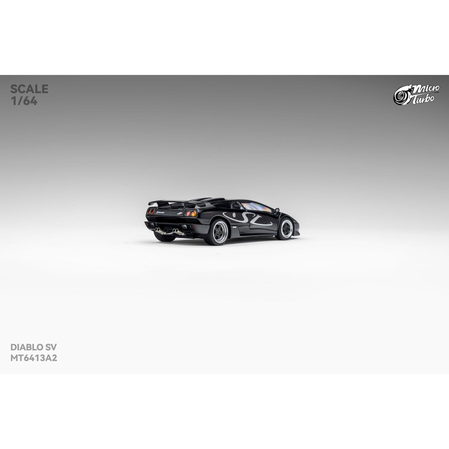 MicroTurbo - Pre-Order - Custom Diablo SV, Metallic Black - MT6413A2