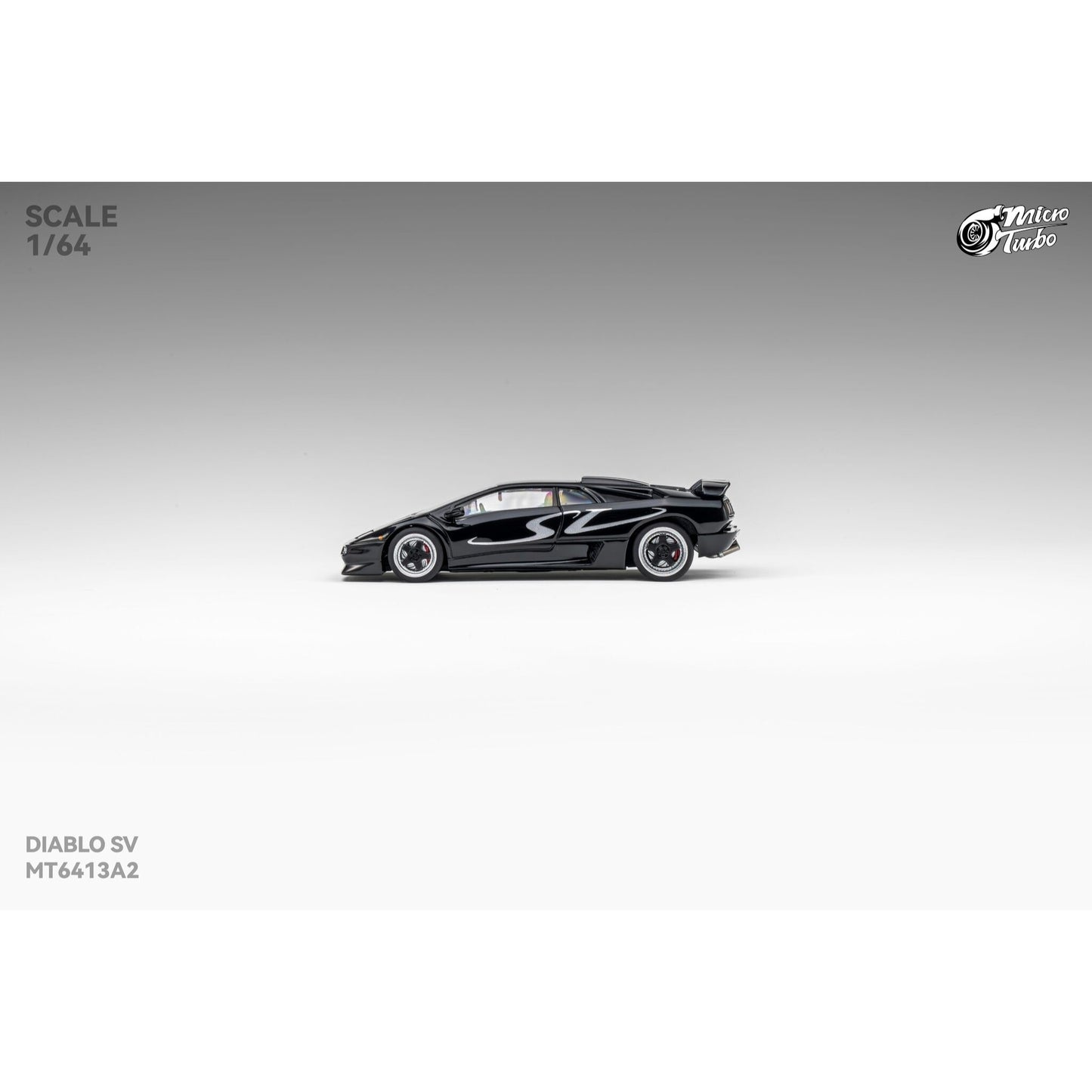 MicroTurbo - Pre-Order - Custom Diablo SV, Metallic Black - MT6413A2