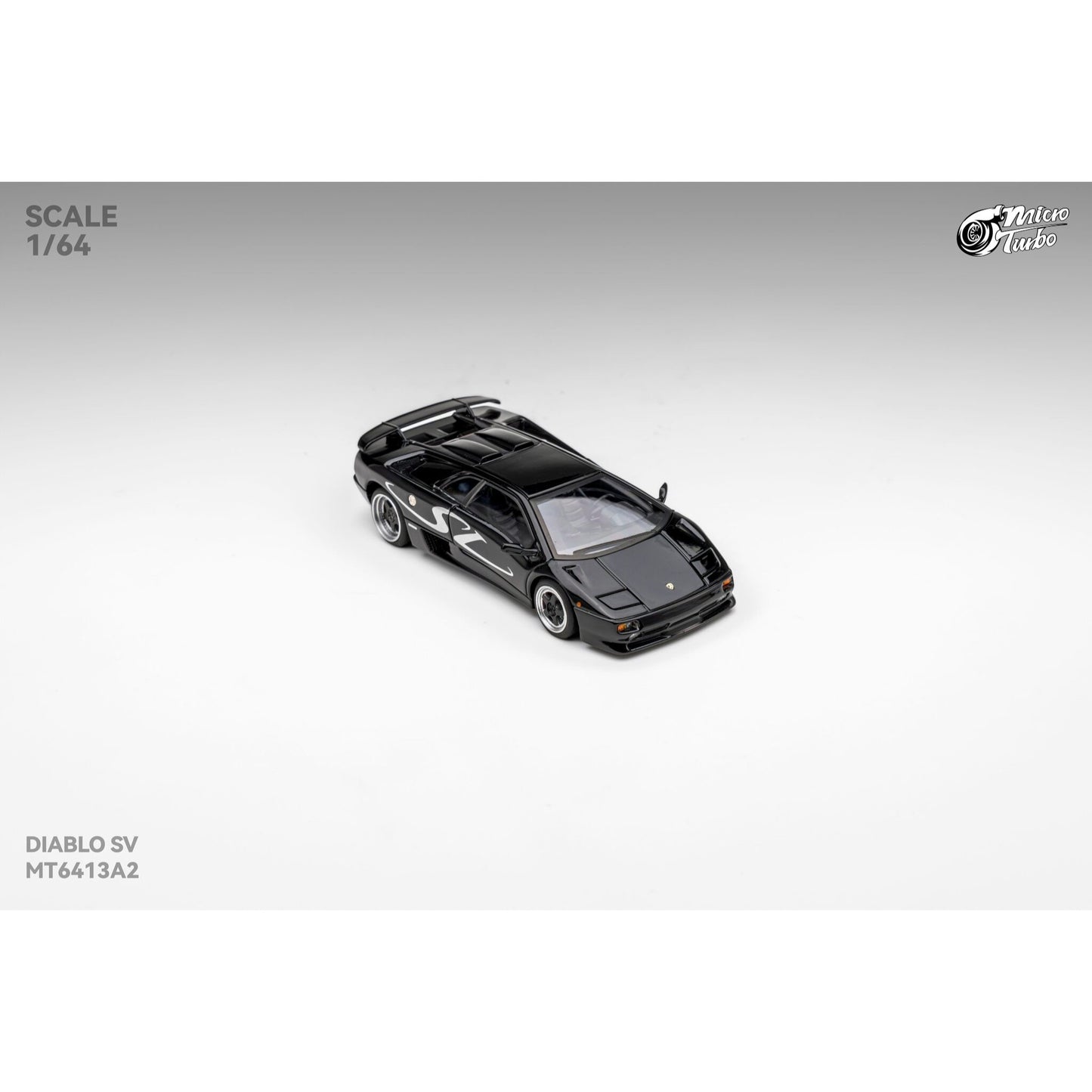 MicroTurbo - Pre-Order - Custom Diablo SV, Metallic Black - MT6413A2