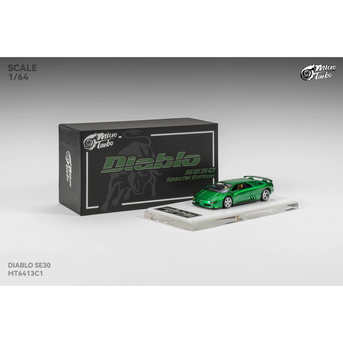 MicroTurbo - Pre-Order - Custom Diablo SE30 Special Edition - Emerald Green - MT6413C1
