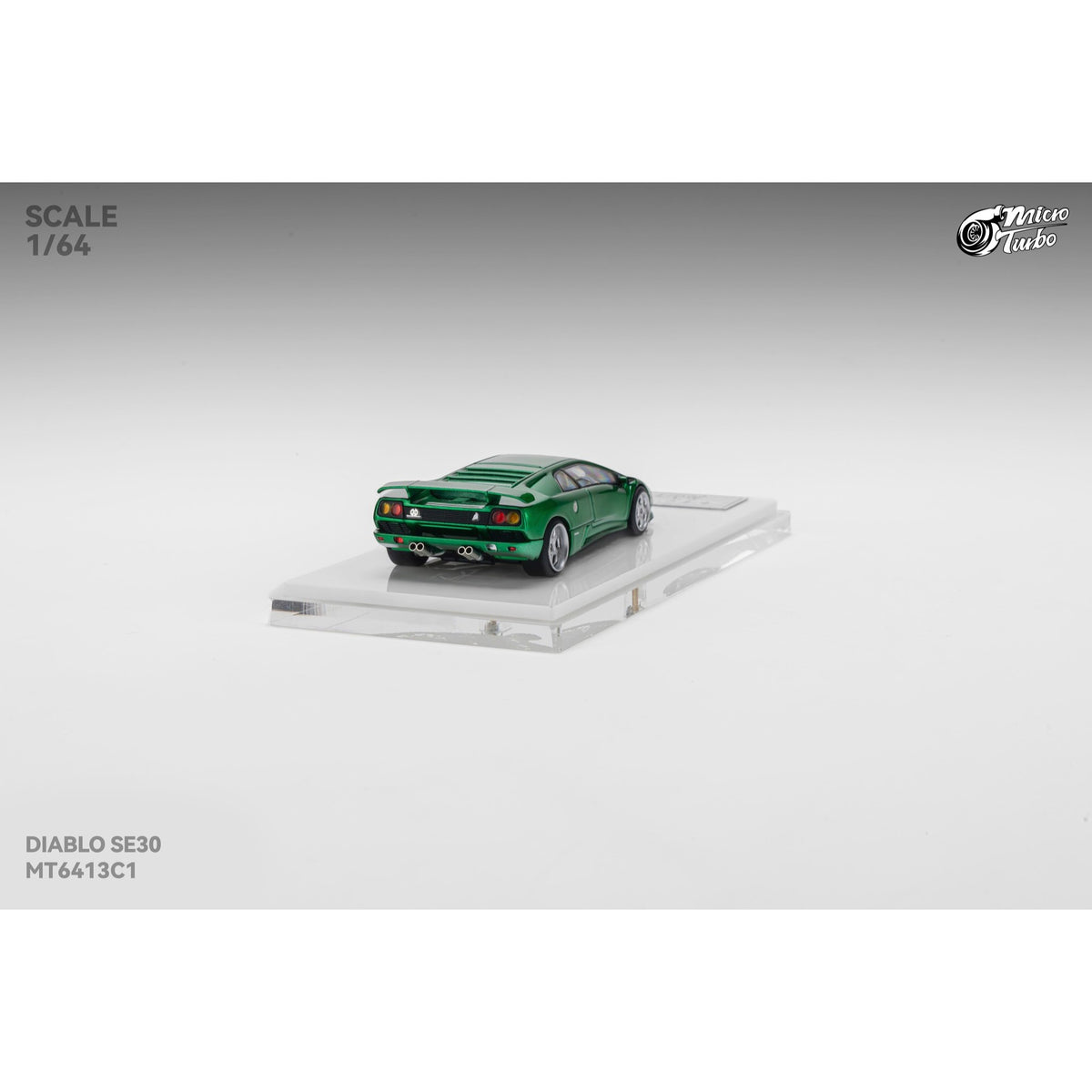 MicroTurbo - Pre-Order - Custom Diablo SE30 Special Edition - Emerald Green - MT6413C1