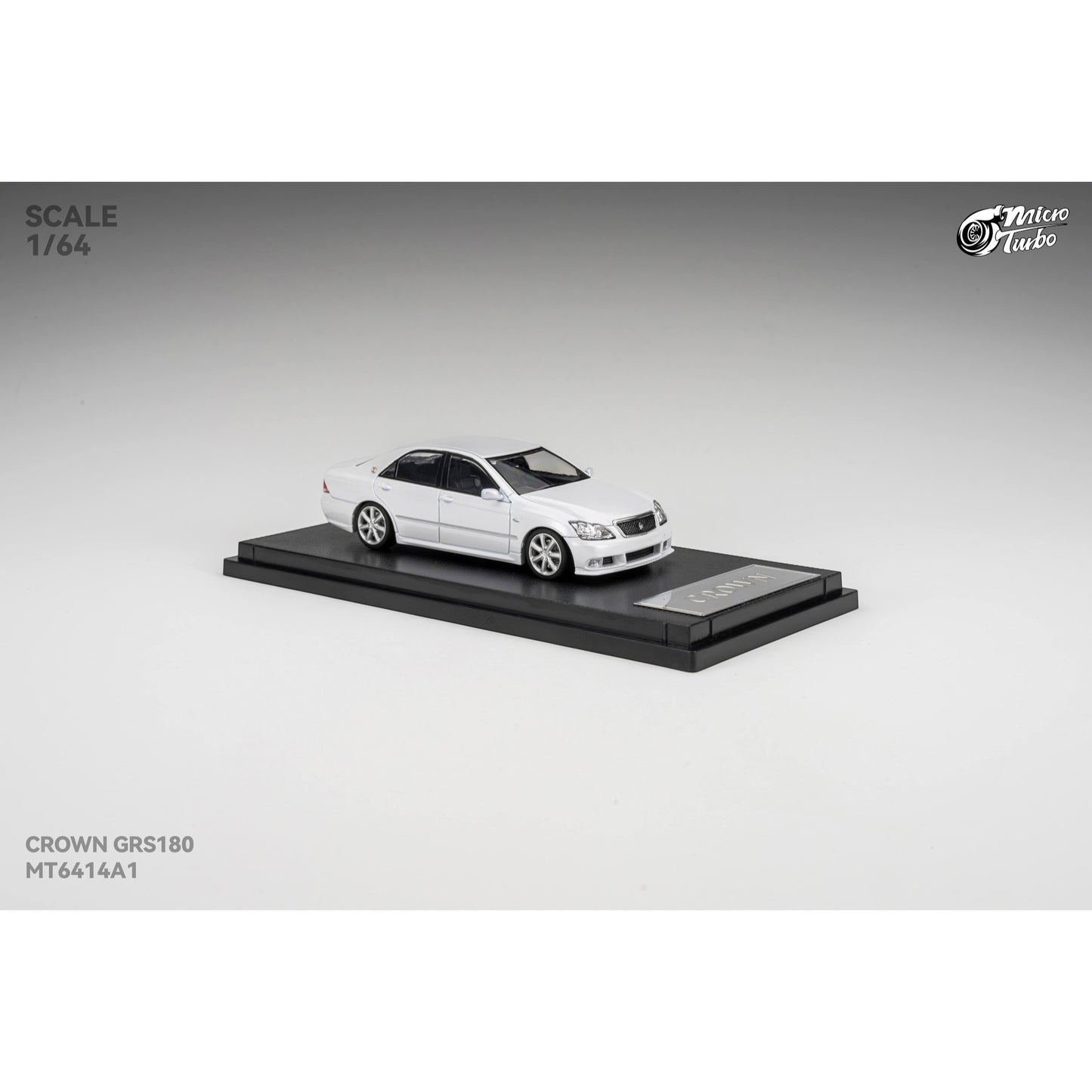 MicroTurbo - Pre-Order - Crown Athlete GRS180, metallic white - MT6414A1