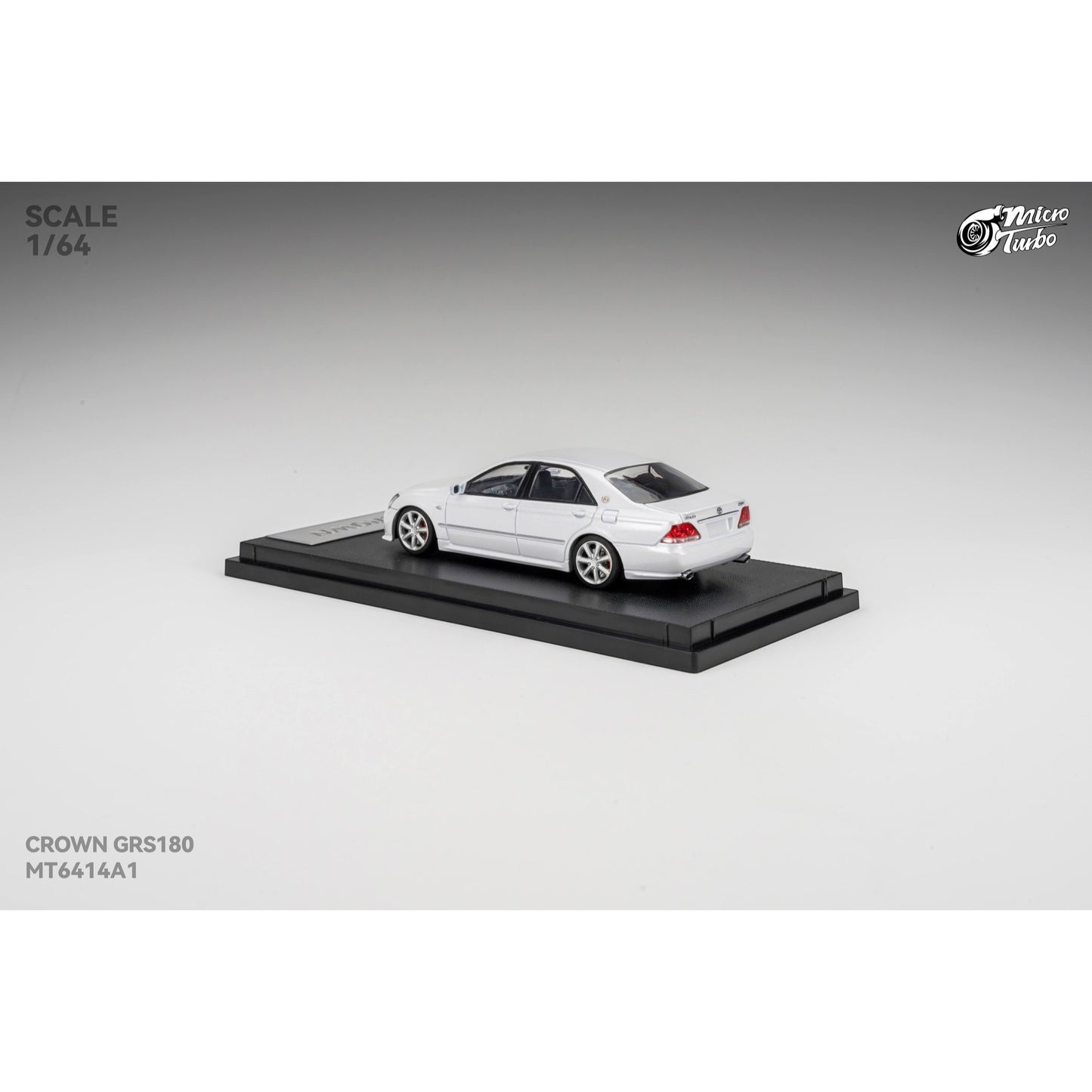 MicroTurbo - Pre-Order - Crown Athlete GRS180, metallic white - MT6414A1