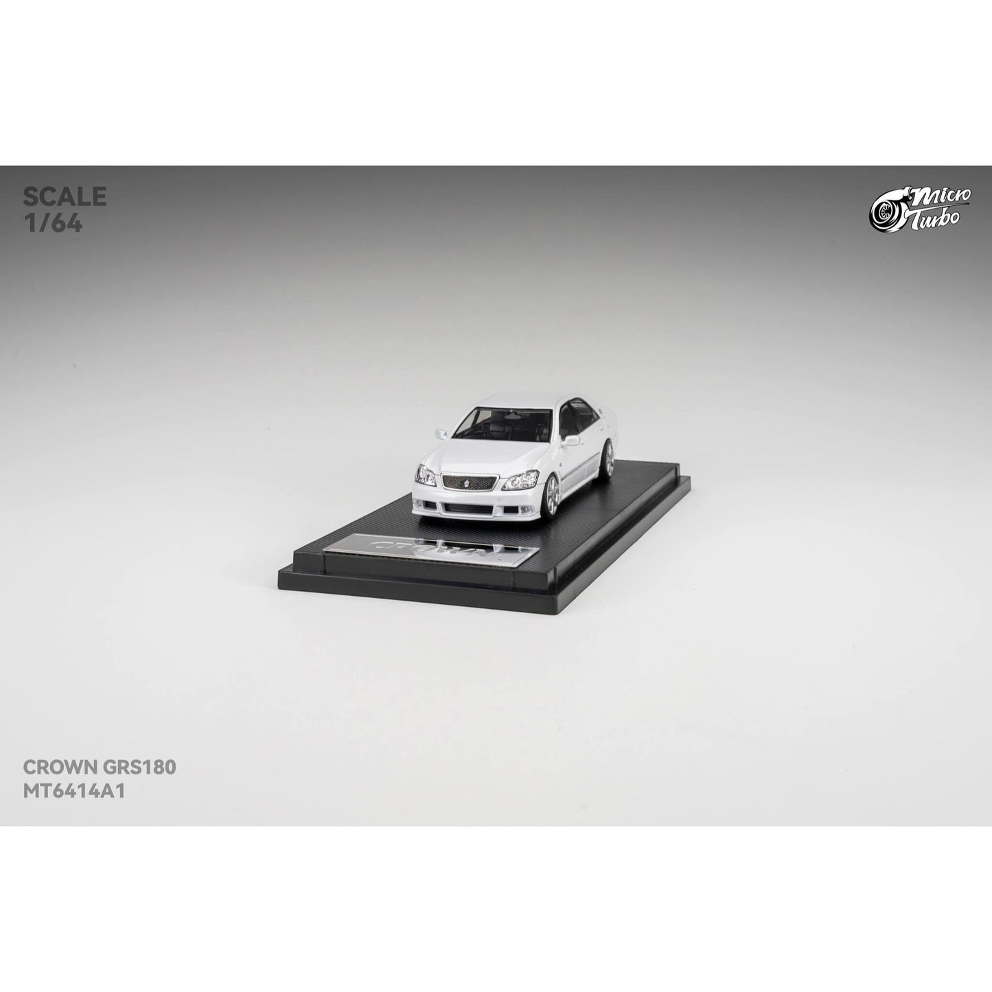 MicroTurbo - Pre-Order - Crown Athlete GRS180, metallic white - MT6414A1