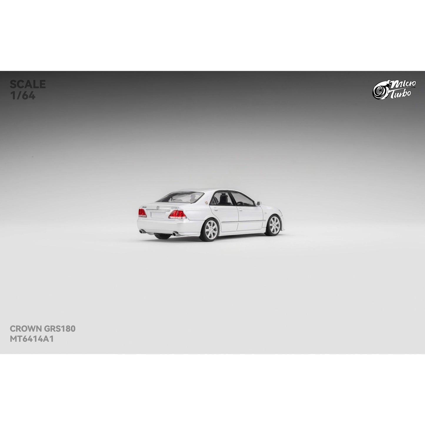 MicroTurbo - Pre-Order - Crown Athlete GRS180, metallic white - MT6414A1
