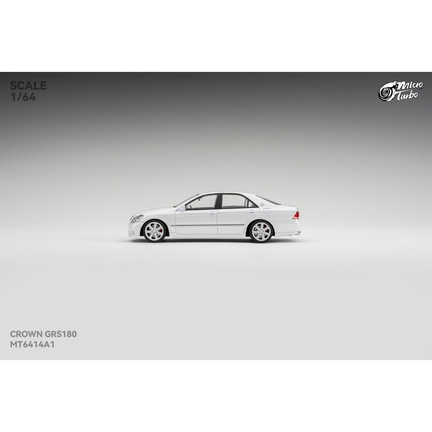 MicroTurbo - Pre-Order - Crown Athlete GRS180, metallic white - MT6414A1