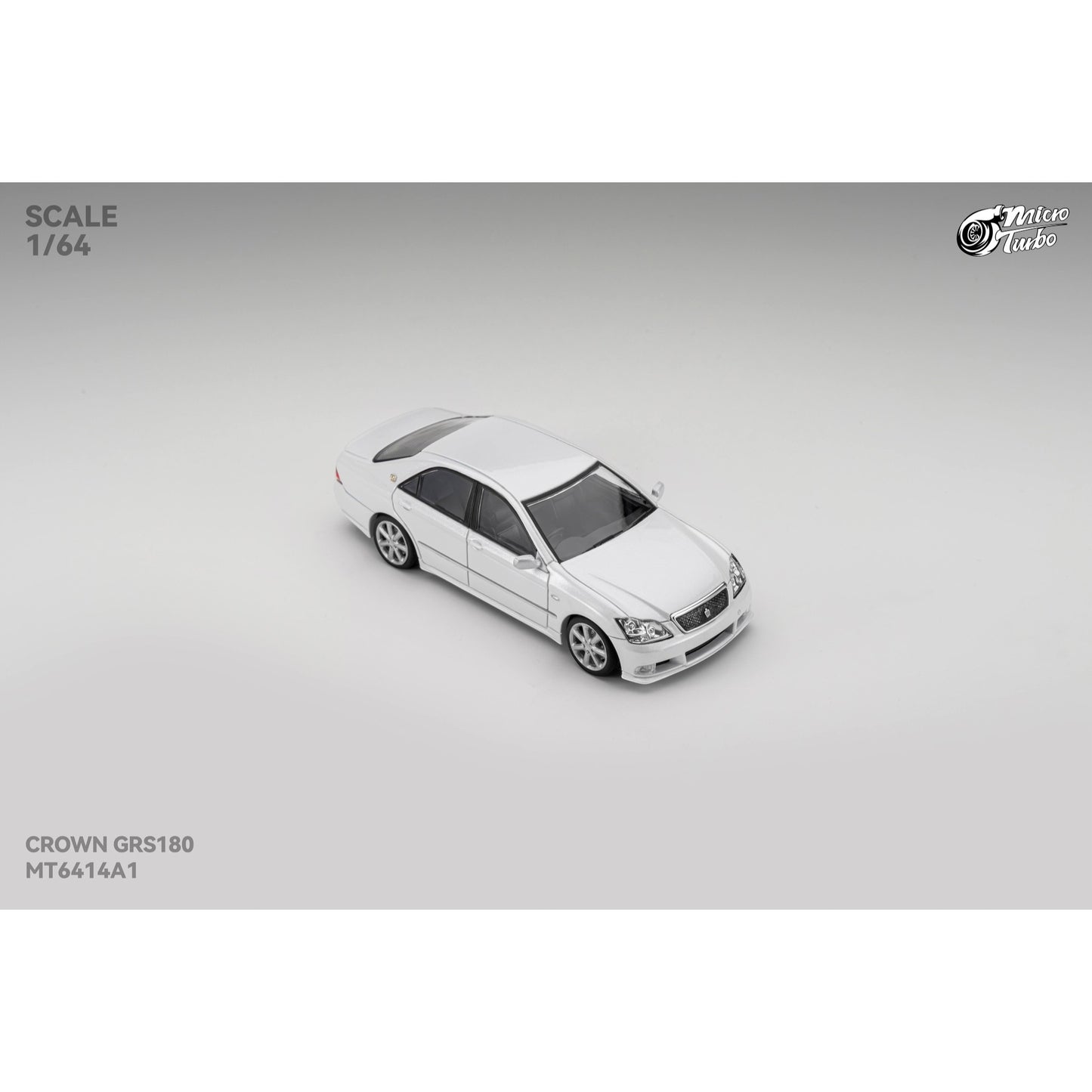 MicroTurbo - Pre-Order - Crown Athlete GRS180, metallic white - MT6414A1