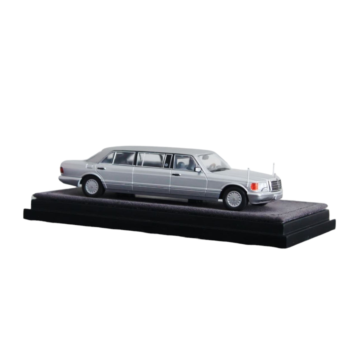 MZS Model - S Class W126 560SEL Limousine, Trasco 1000SEL, silver - MZS64-W126-SIL