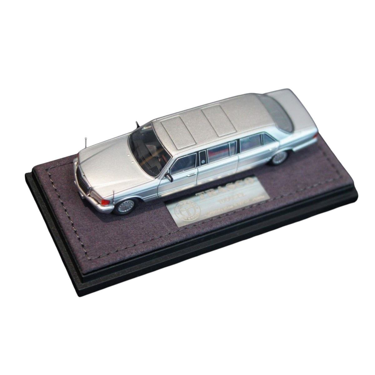 MZS Model - S Class W126 560SEL Limousine, Trasco 1000SEL, silver - MZS64-W126-SIL