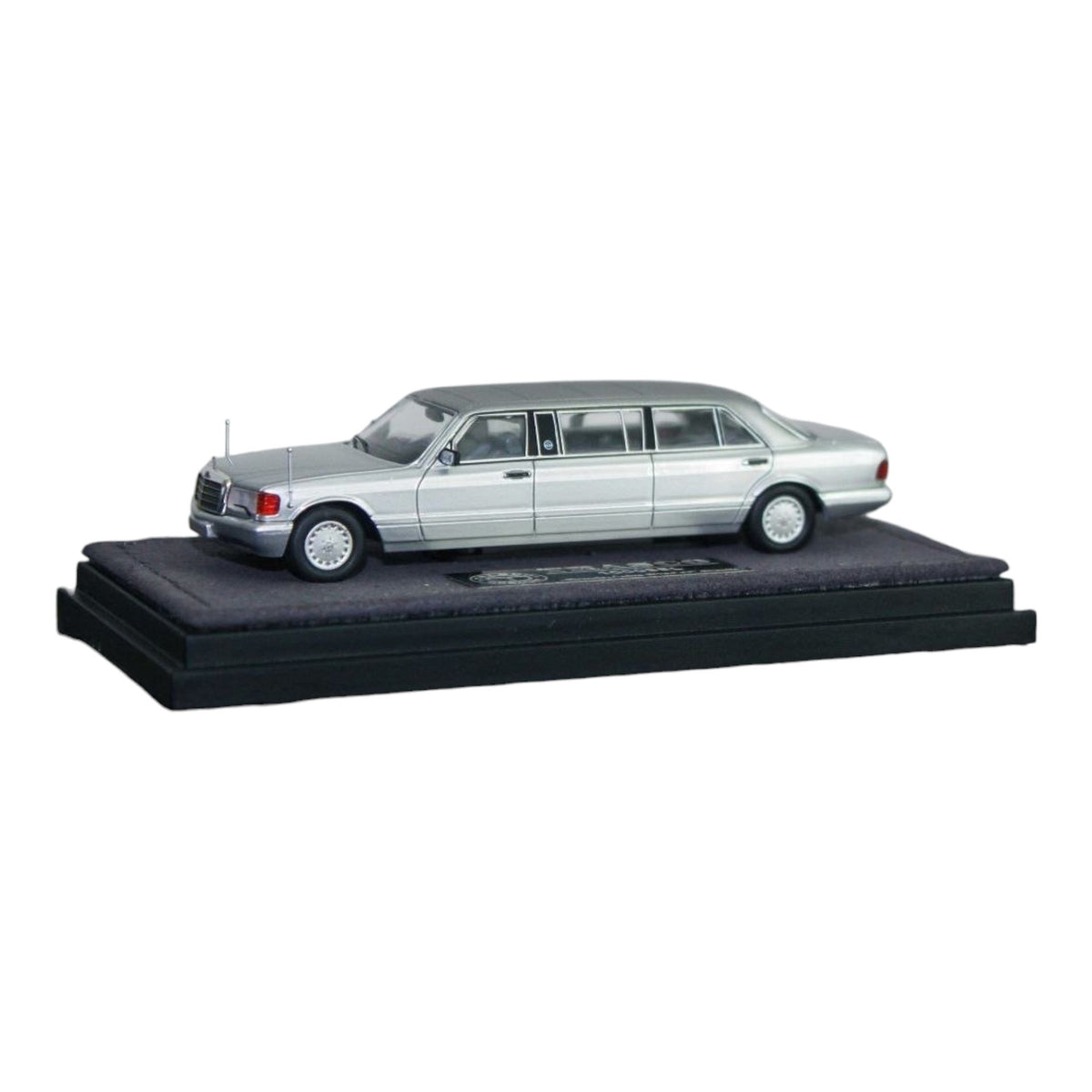 MZS Model - S Class W126 560SEL Limousine, Trasco 1000SEL, silver - MZS64-W126-SIL