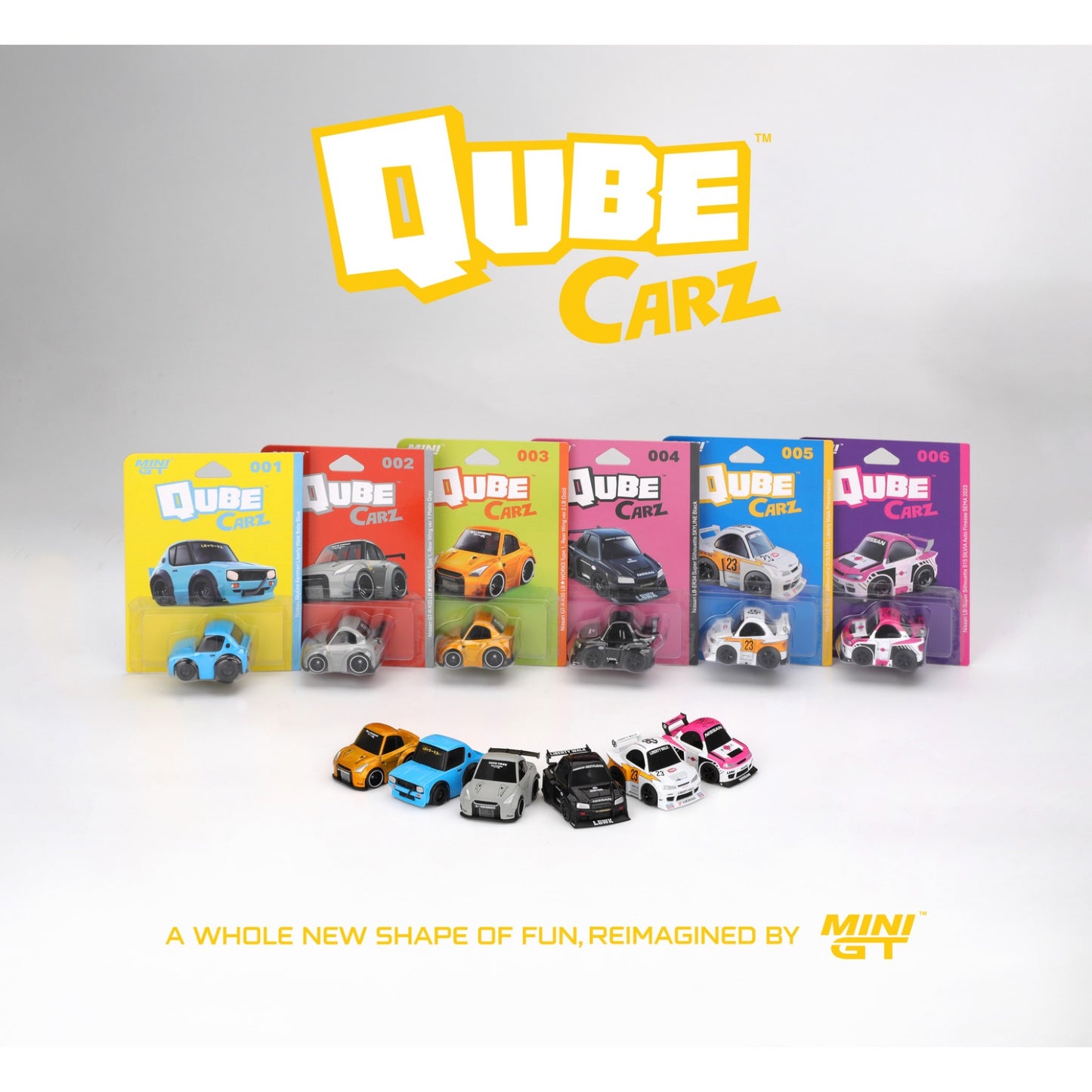 Mini GT - Pre-Order - Cubu Carz Set 001 - 006