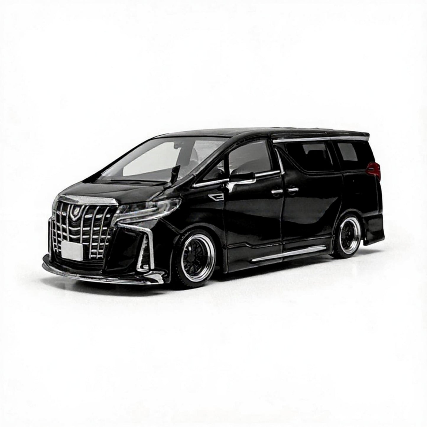 ModelModel - Pre-Order - Toyota Alphard Customized Version, black - MM64-Alphard-001