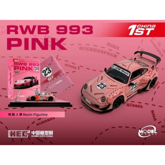 ModelModel - Pre-Order - RWB 993 Pink Pic #23 - HEC 2026 Event Model - MM64-RWB993-HEC2026