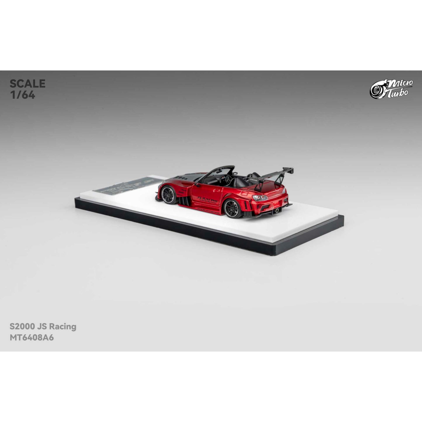 MicroTurbo - Custom S2000 JS Racing - Candy Red - MT6408A6