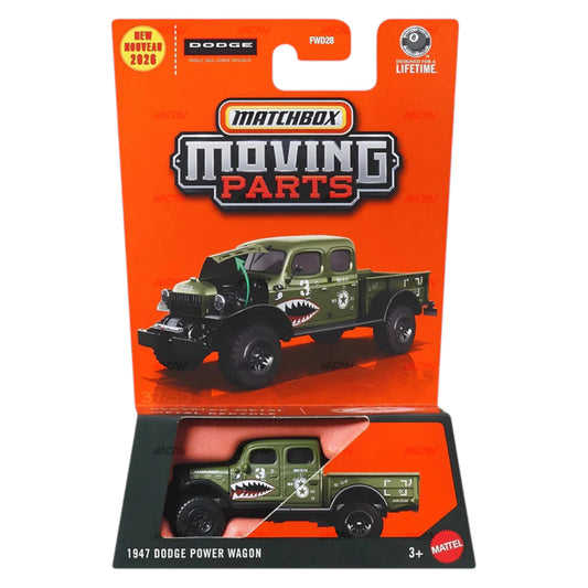 Matchbox 2026 - Pre-Order - Moving Parts - 1947 Dodge Power Wagon