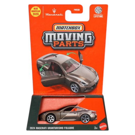 Matchbox 2025 - Pre-Order - Moving Parts - 2024 Maserati Granturismo - JBW56