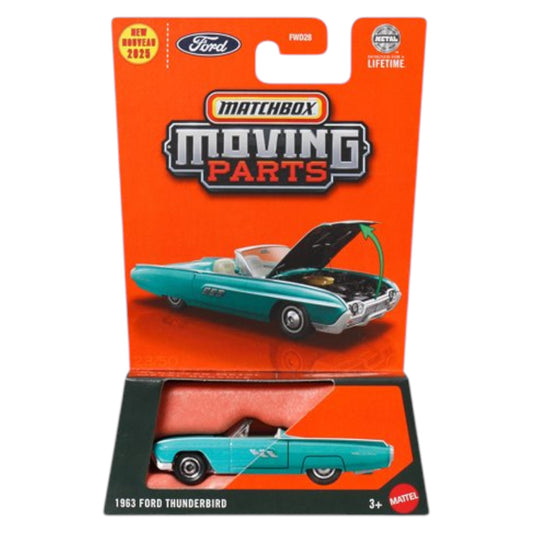 Matchbox 2025 - Pre-Order - Moving Parts - 1963 Ford Thunderbird - JBW68