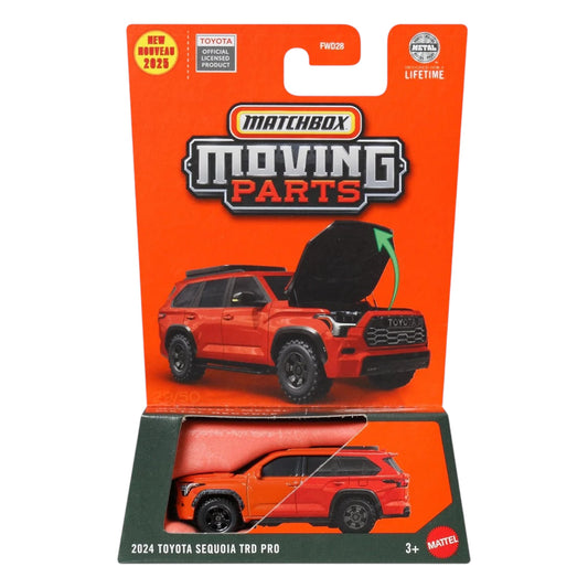 Matchbox 2025 - Pre-Order - Moving Parts - 2024 Toyota Sequoia TRD Pro