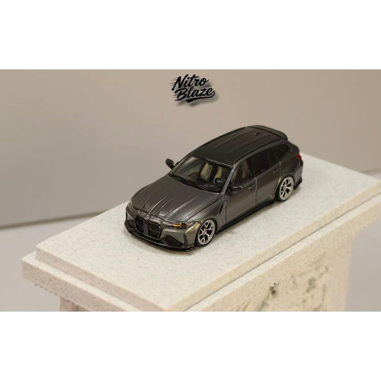 NitroBlaze - Pre-Order - BMW G81 M3 Touring - Grey - NB64-M3T-GRY