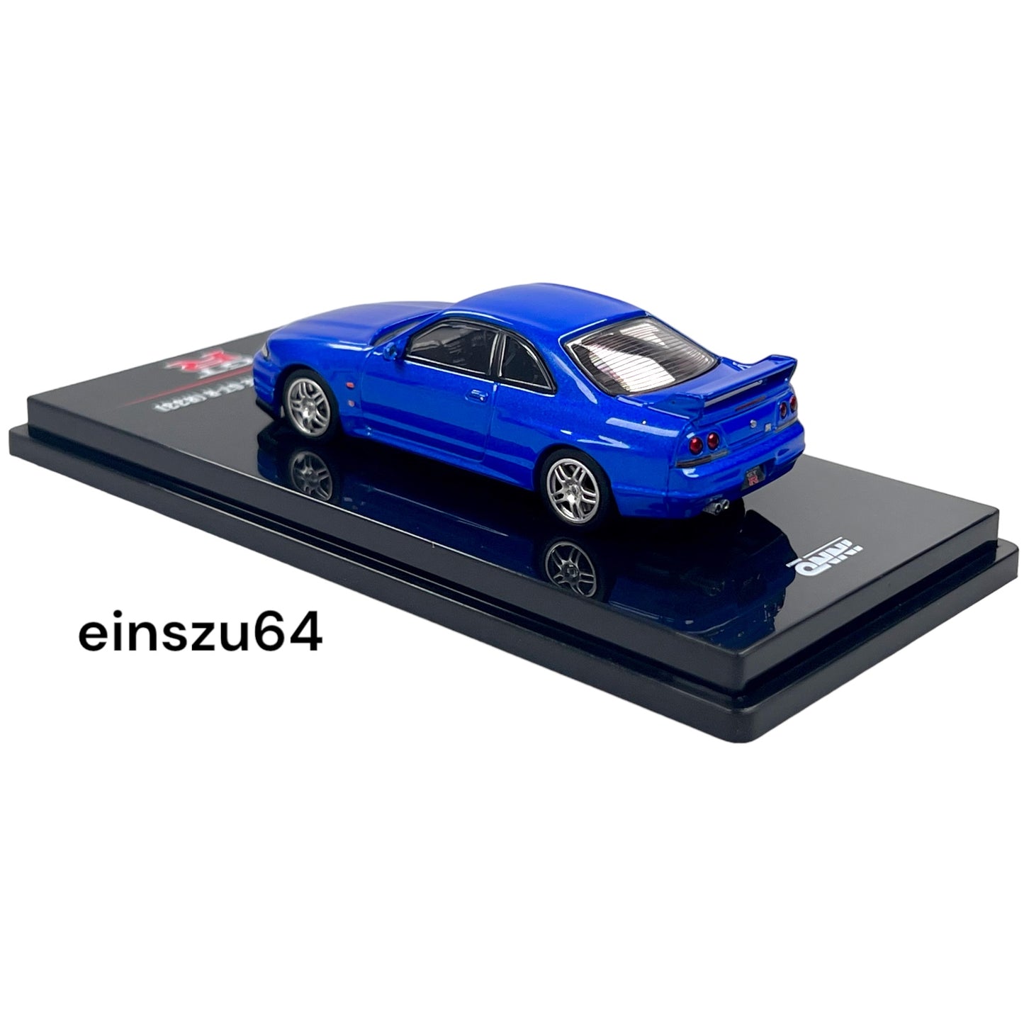INNO64 - Nissan Skyline GT-R R33, championship blue - IN64-R33-CBL - 1:64