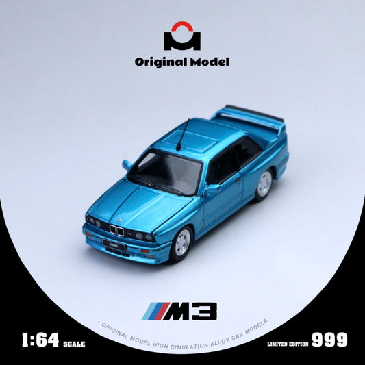 Pre-Order bis 17.09.2025 - Original Model - BMW E30 M3 Long, Beach Blue - OM647804