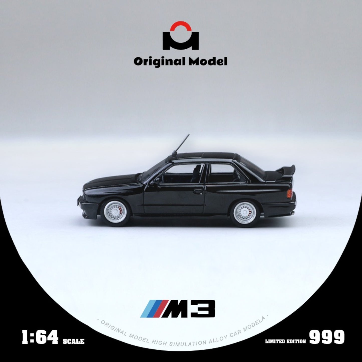 Pre-Order bis 17.09.2025 - Original Model - BMW E30 M3, Black - OM647805