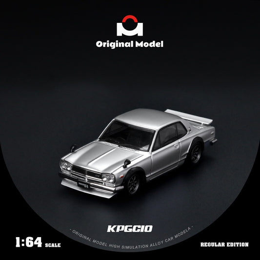 Original Model - Pre-Order - Nissan KPGC10 Silver - OM800801