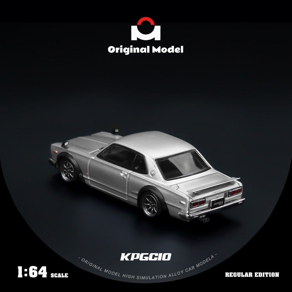 Original Model - Pre-Order - Nissan KPGC10 Silver - OM800801