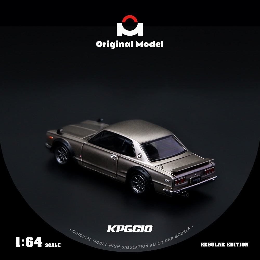 Original Model - Pre-Order - Nissan KPGC10 Champagne Gold - OM800802
