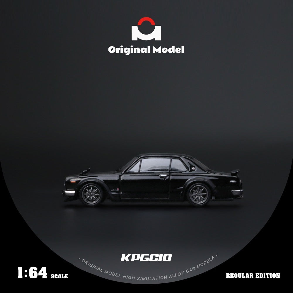 Original Model - Pre-Order - Nissan KPGC10, black - OM800803