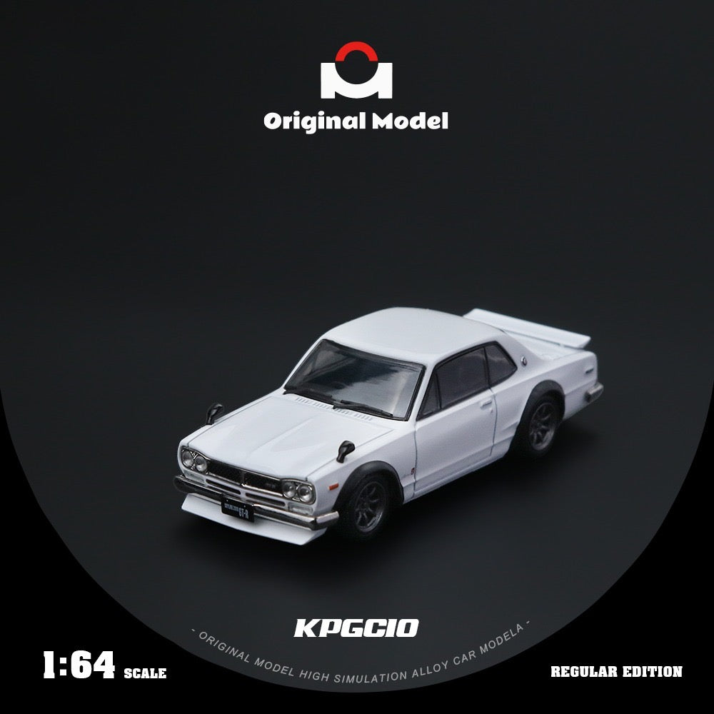 Original Model - Pre-Order - Nissan KPGC10, white - OM800804