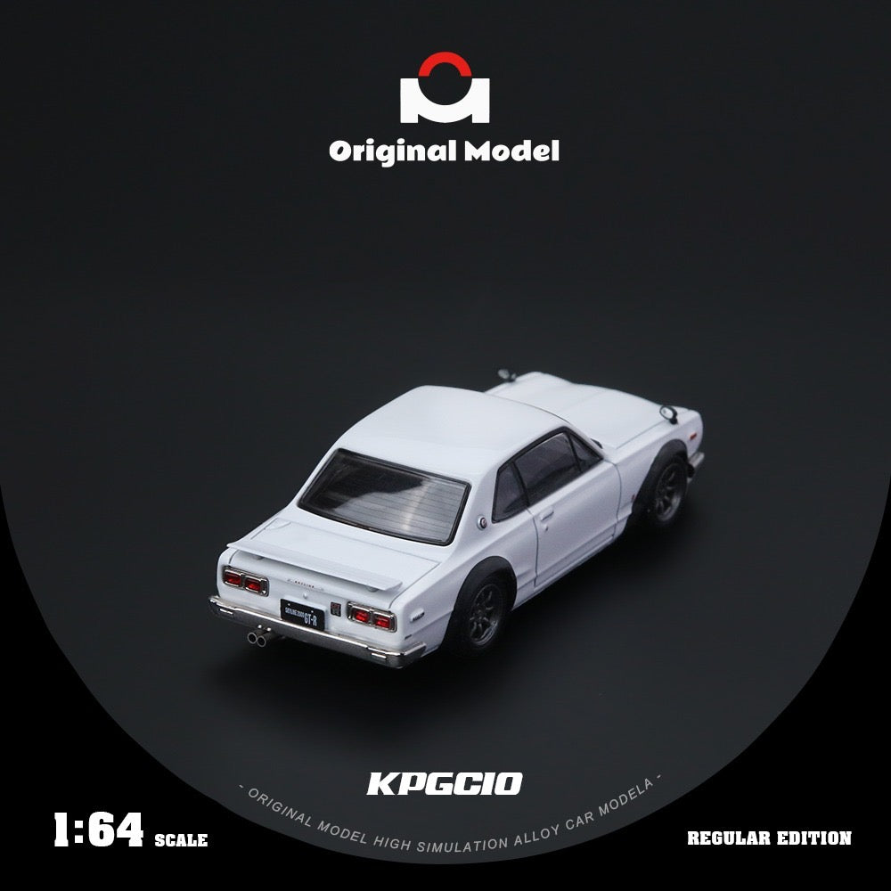 Original Model - Pre-Order - Nissan KPGC10, white - OM800804