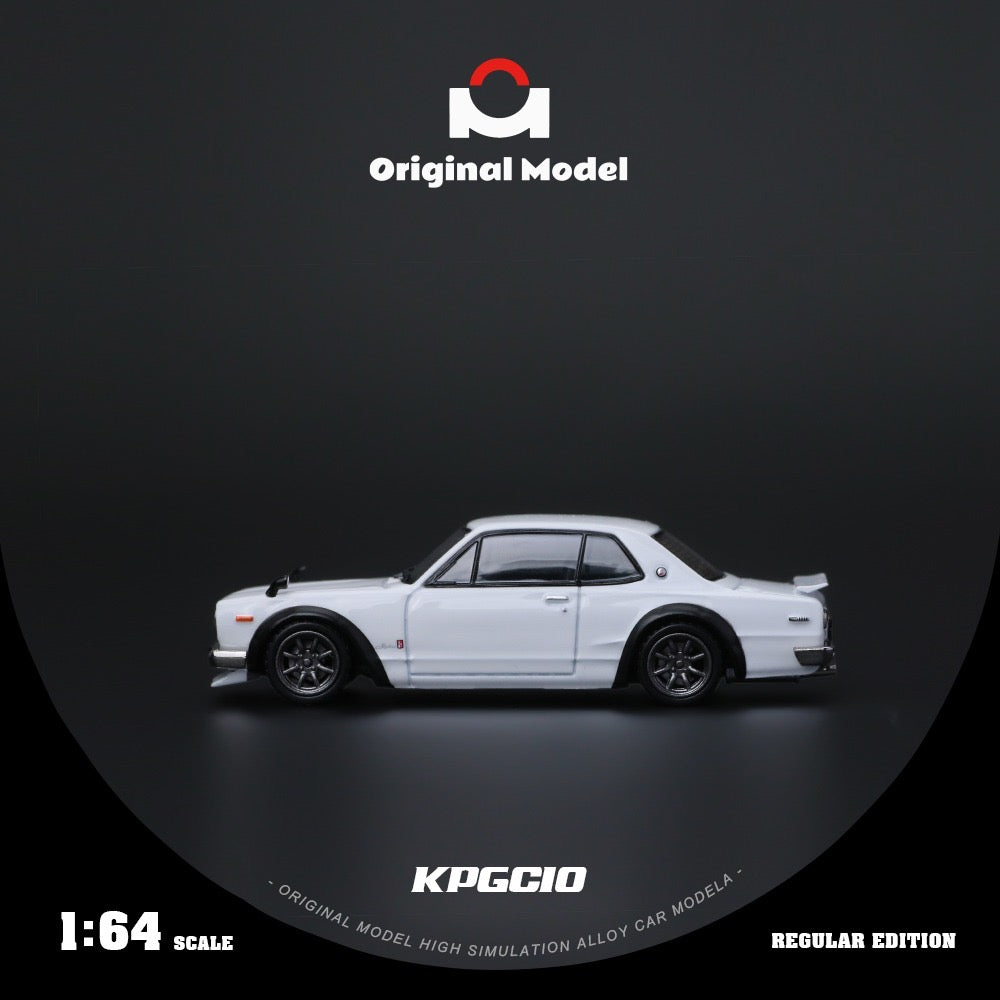 Original Model - Pre-Order - Nissan KPGC10, white - OM800804