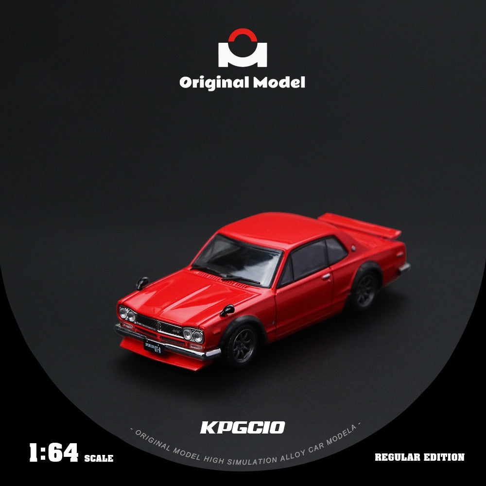 Original Model - Pre-Order - Nissan KPGC10, red - OM800805