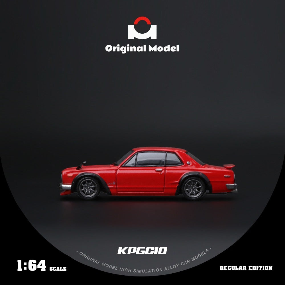 Original Model - Pre-Order - Nissan KPGC10, red - OM800805