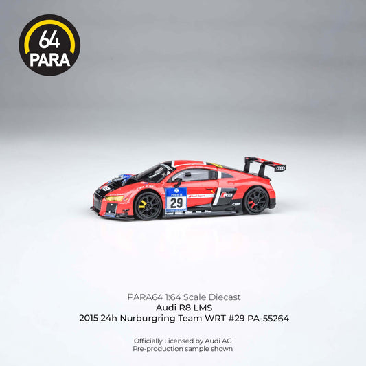 PARA64 - Pre-Order - Audi R8 LMS - 2015 24h Nurburgring Team WRT #29 - PA-55264