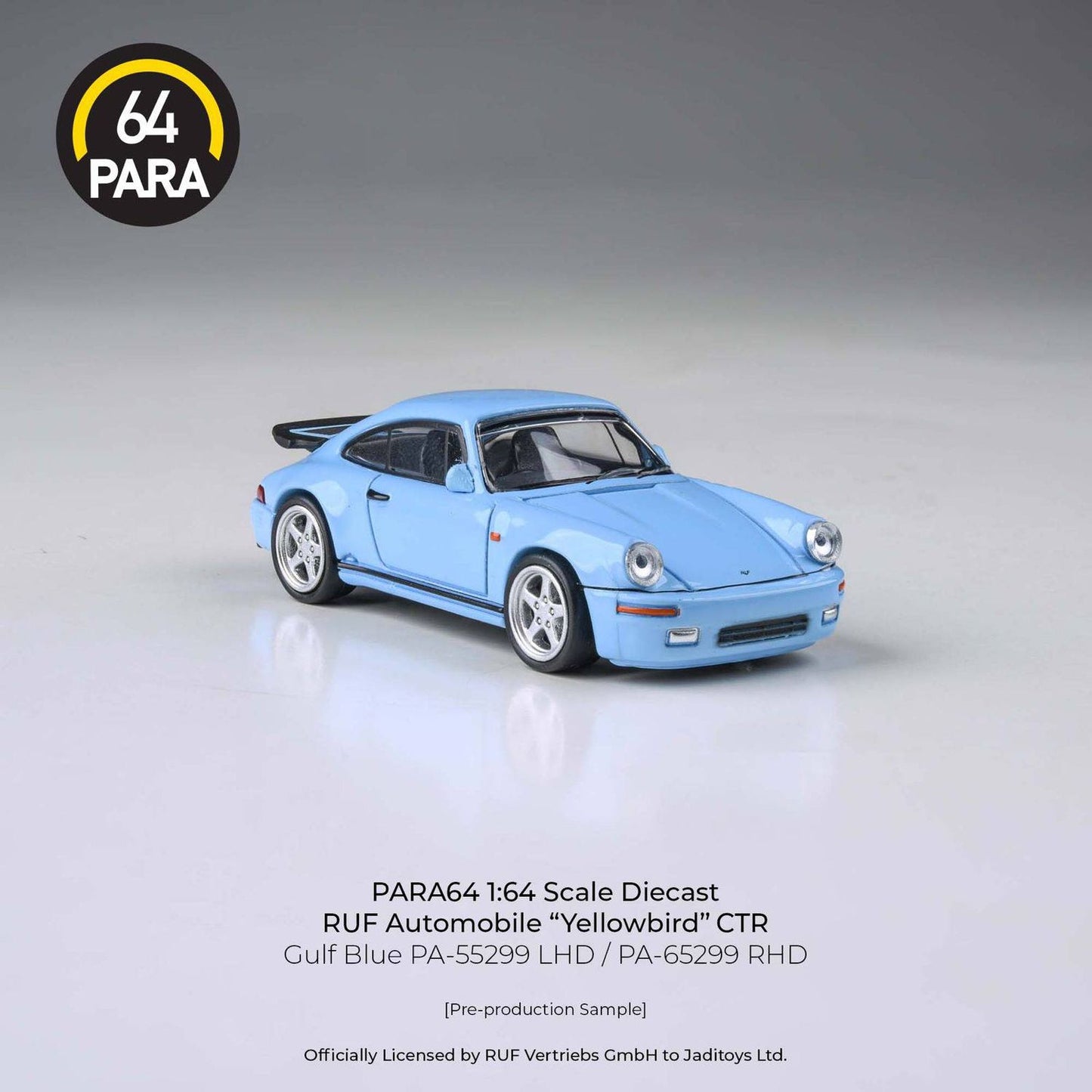 PARA64 - Pre-Order - RUF Automobile Yellowbird CTR, Gulf Blue - PA-55299 (LHD)