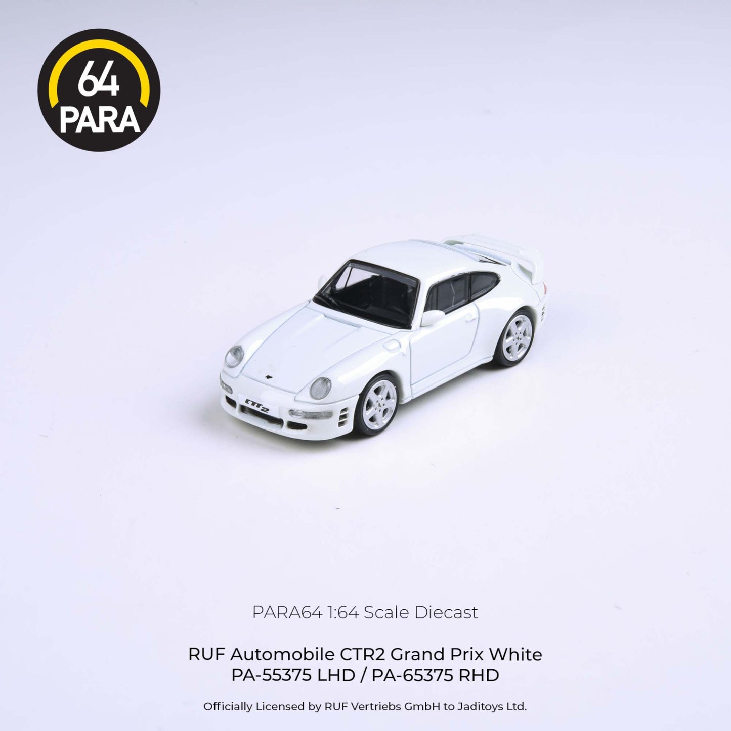 Para64 - RUF Automobile CTR2 - Grand Prix White - PA-55375 (LHD)