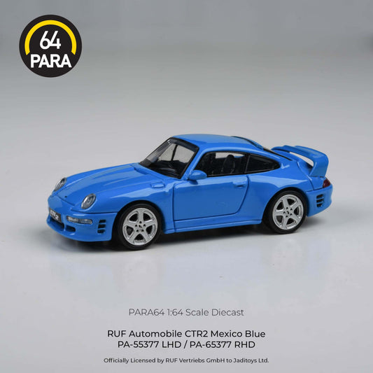 PARA64 - Pre-Order - RUF Automobile CTR2 - Mexico Blue - PA-55377 (LHD)