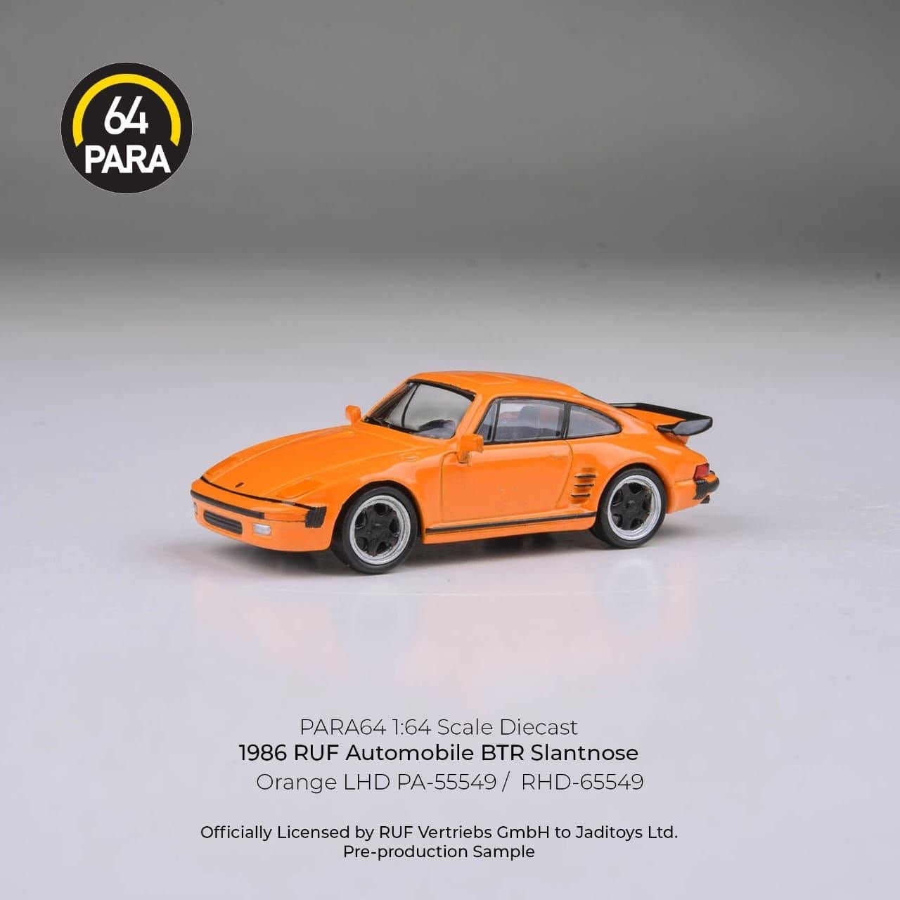 PARA64 - Pre-Order - RUF Automobile BTR Slantnose, orange - PA-55549
