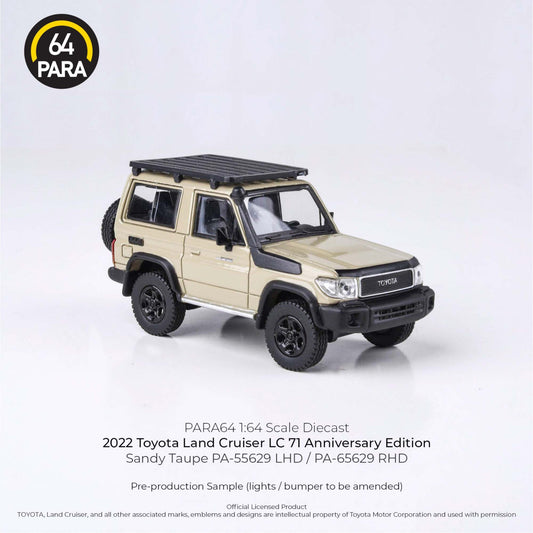 PARA64 - Pre-Order - 2022 Toyota Land Cruiser LC 71 Anniversary Edition - PA-55629 (LHD)