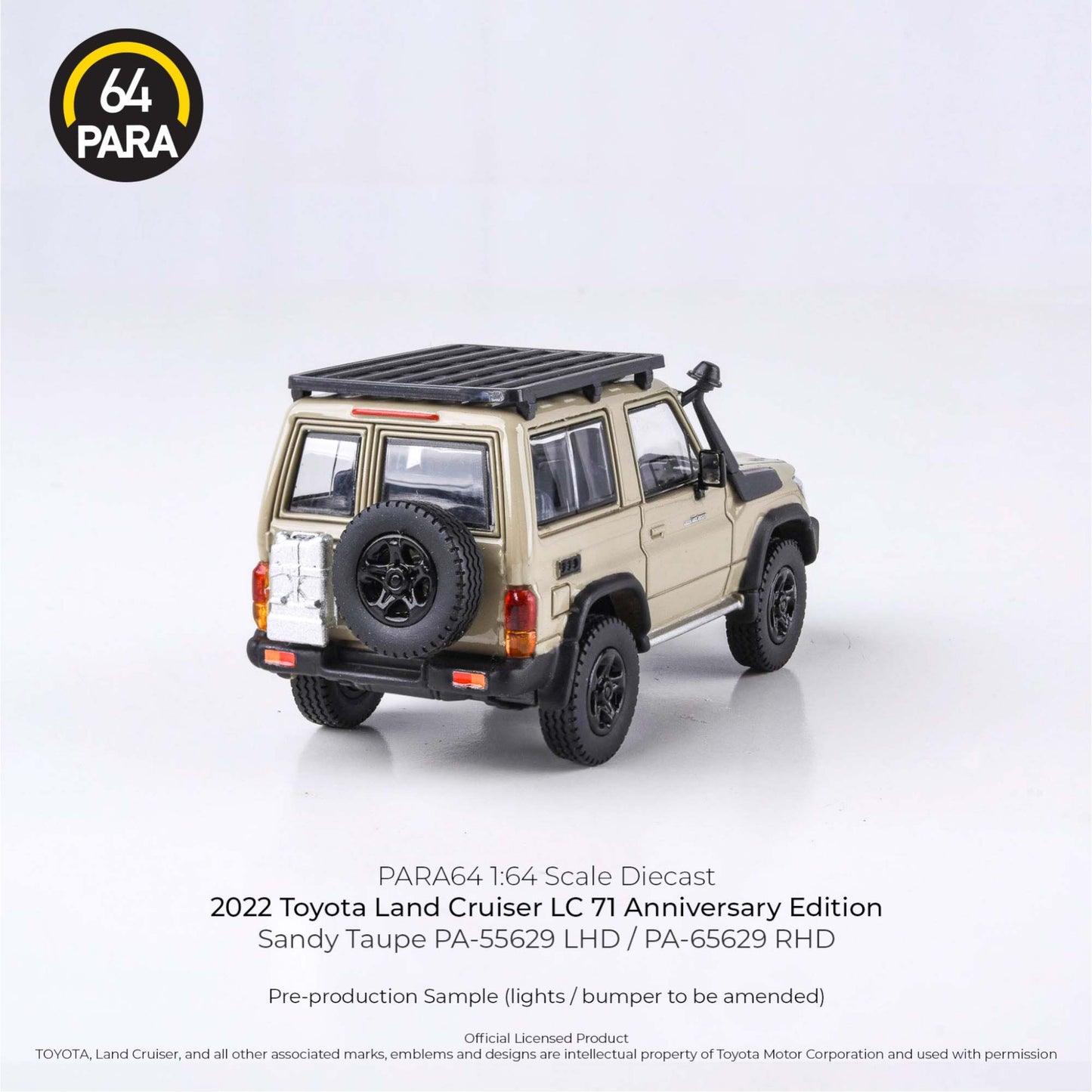 PARA64 - Pre-Order - 2022 Toyota Land Cruiser LC 71 Anniversary Edition - PA-55629 (LHD)